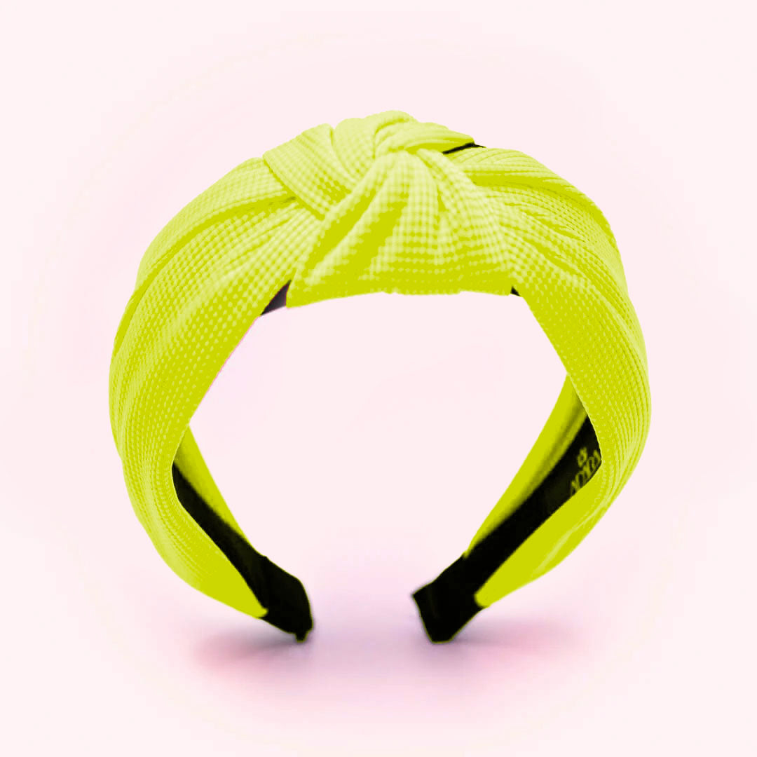 Neon Color Knotted Headbands for Women | Elektra Model