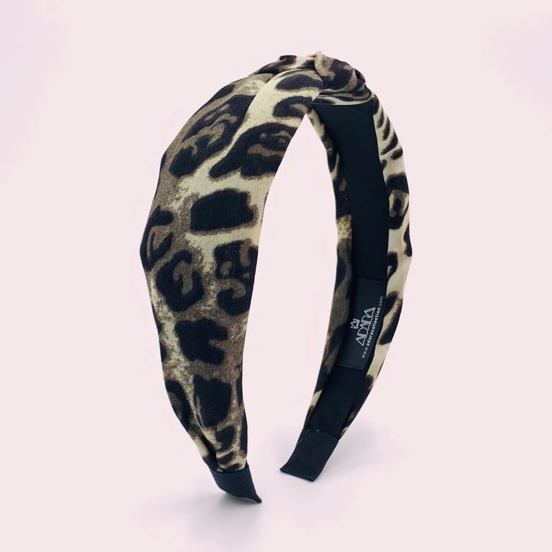 Headbands Animal Print Leopard Green