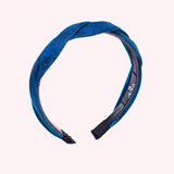 Braided Headband Blue